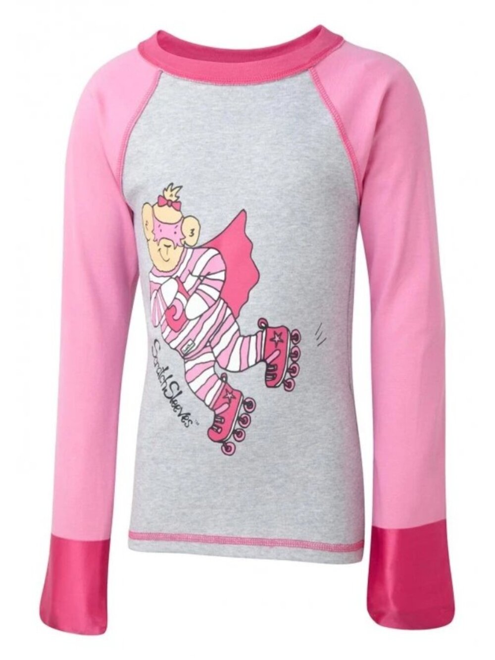 Scratch sleeve tshirt x2 Size 3 - 4